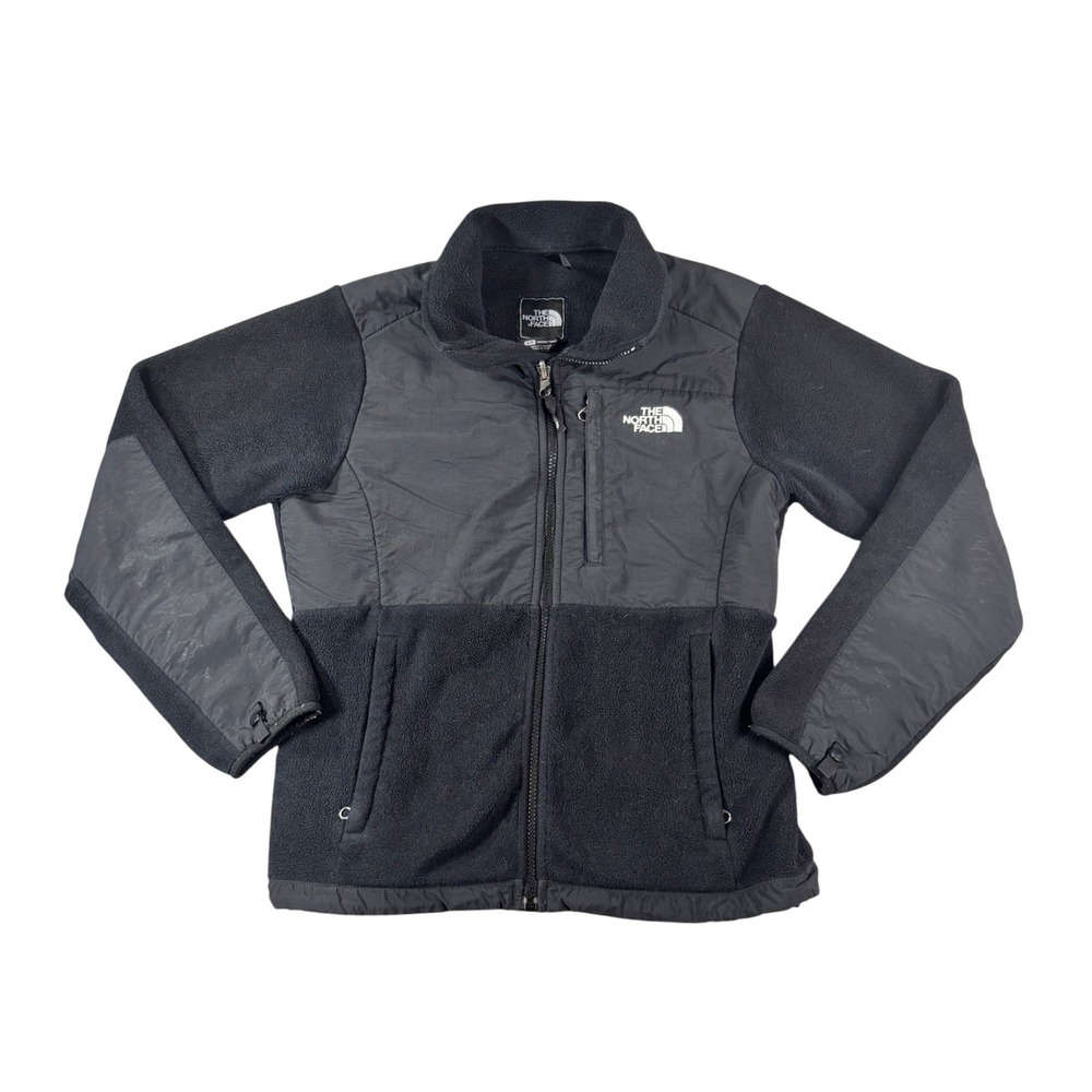 The North Face Denali Fleece Jacket Black Womens Small Full Zip Jacket